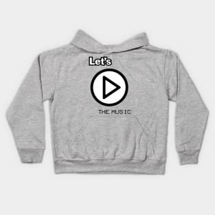 INUKREASI PLAYER ICONS - LETS PLAY THE MUSIC V.1 Kids Hoodie